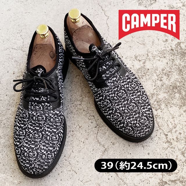 【 camper 】カンペール　24.5cm ドレス シューズ　美品