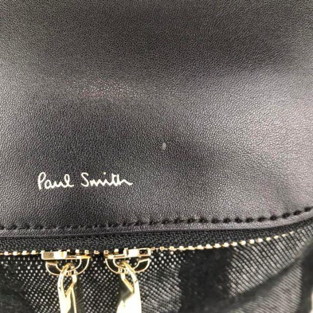 新品 Paul Smith ポールスミス リュック チェック 柄 ブラック 黒色