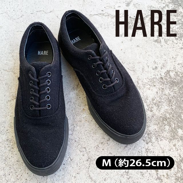【 HARE 】ハレ　26.5cm　スニーカー　革靴　レザー