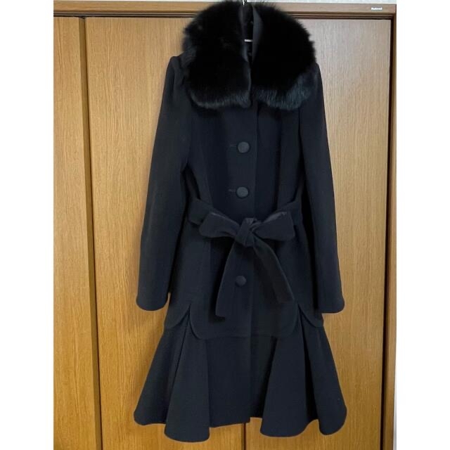 激安定番から人気の限定 to be chic FOXファー付ウールコート40