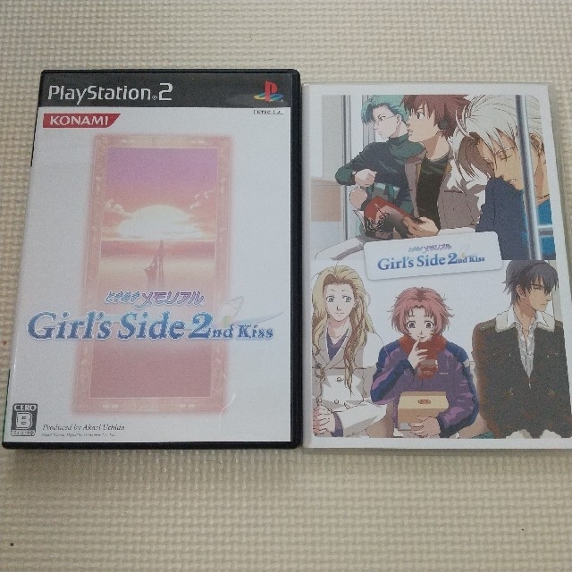 KONAMI(コナミ)のときめきメモリアルgirls side 2nd kiss ps2 エンタメ/ホビーのゲームソフト/ゲーム機本体(家庭用ゲームソフト)の商品写真