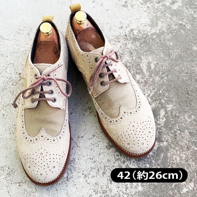 【 Goodyear Welted 】グッドイヤー　25.5cm レザー　革靴 メンズの靴/シューズ(ドレス/ビジネス)の商品写真