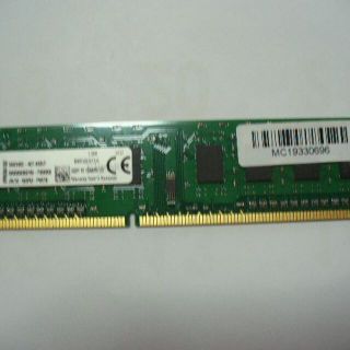 Kingsuton のデスクトップパソコン用DDR3 SDRM4GB (PCパーツ)