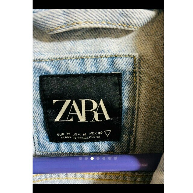 ZARA(ザラ)の新木優子♥激レア♥即完売♥ZARA♥ひまわり♥Gジャン♥ DIESEL  GDC メンズのジャケット/アウター(Gジャン/デニムジャケット)の商品写真