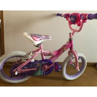 ディズニー(Disney)のディズニープリンセス 子供用 自転車 (自転車)