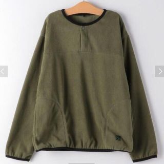 ユナイテッドアローズグリーンレーベルリラクシング(UNITED ARROWS green label relaxing)のgreen  label relaxing★フリース配色パイピングプルオーバー(Tシャツ/カットソー)