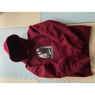 pearl hooded sweatshirt burgundy