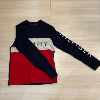 トミーヒルフィガー(TOMMY HILFIGER)のTOMMY HILFIGER ロンＴ メンズXSサイズ(Tシャツ/カットソー(七分/長袖))