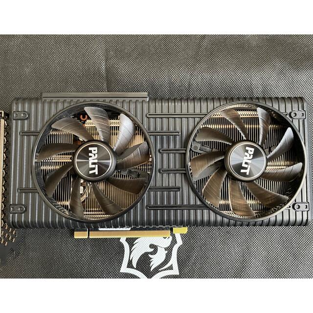人気の春夏 美品 GeForce RTX 3060ti 非LHR、NO LHR PCパーツ - www