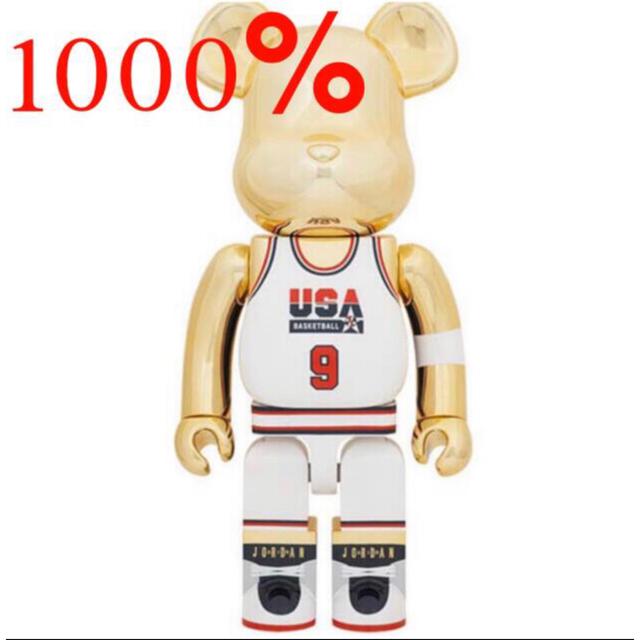 MEDICOM TOY(メディコムトイ)のBE@RBRICK Michael Jordan 1992 USA 1000％ エンタメ/ホビーのおもちゃ/ぬいぐるみ(キャラクターグッズ)の商品写真