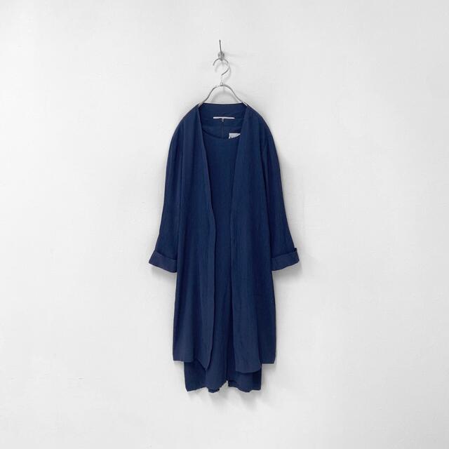 史上最も激安 羽織 ノーカラー レトロ ビンテージ セットアップ USA製 ドレス ワンピース セット+コーデ