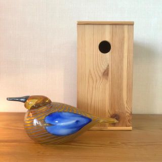 イッタラ(iittala)のoiva toikka :オイヴァ トイッカ  アニュアル バード スズガモ(ガラス)