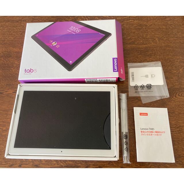 Lenovo TAB5 SoftBank White 美品 充電器セット | www