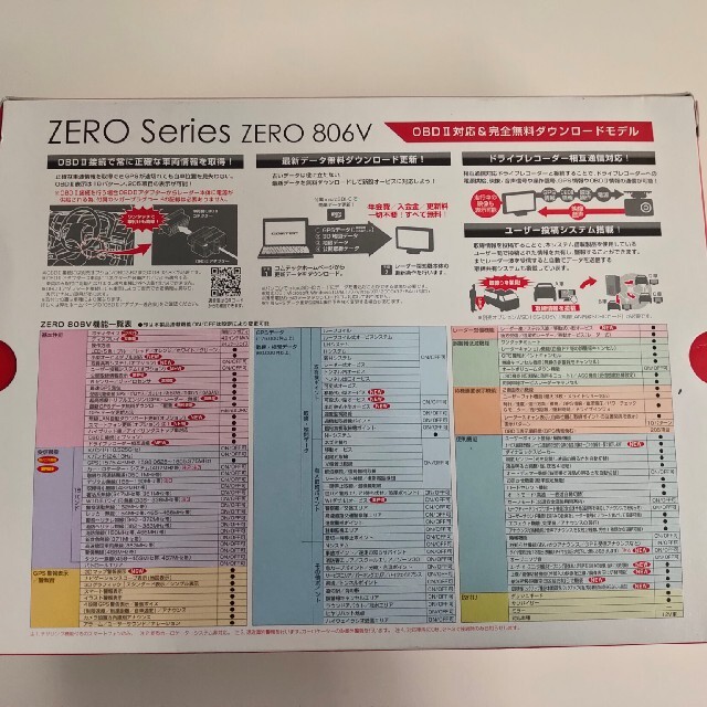 コムテック ZERO860V レーダー探知機