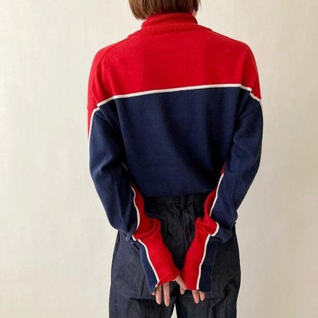 MAISON EUREKA stripe high neck sweater レディースのトップス(ニット/セーター)の商品写真