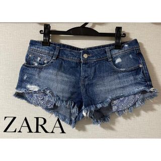 ザラ(ZARA)のZARA デニムショートパンツ(ショートパンツ)