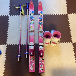 スキー板、靴、ストック3点セットの通販 by ヒラー's shop|ラクマ