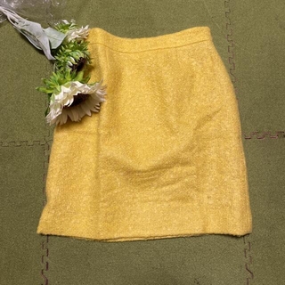 ケイトスペードニューヨーク(kate spade new york)の美品！ケイトスペードニューヨーク！幸せの黄色いスカート(その他)