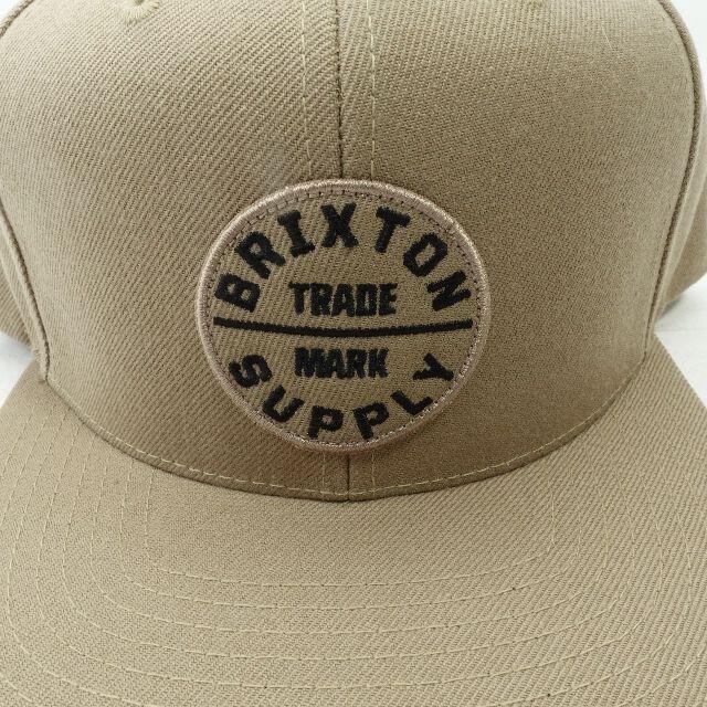 BRIXTON ブリクストン キャップ メンズ ベージュの通販 by おまかせ ...