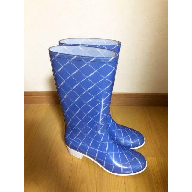 かんたんラ⇍ CHANEL - CHANEL レインブーツ 長靴 シャネル 37 23.5cm