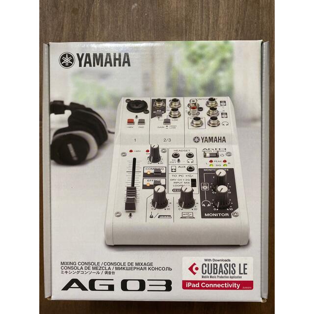 【美品】YAMAHA AG03 ミキサー