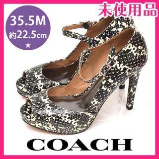 コーチ(COACH) オープントゥパンプス ハイヒール/パンプス(レディース
