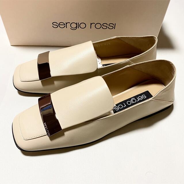 Sergio Rossi(セルジオロッシ)の新品未使用！送料込み★Sergio Rossi★SR1 スリッパ＆バレエフラット レディースの靴/シューズ(ローファー/革靴)の商品写真