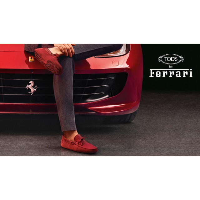 Tod's for Ferrari トッズ　モカシン　フェラーリUK6 25cm