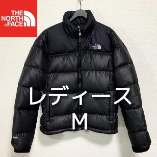 ザノースフェイス(THE NORTH FACE)の美品 人気 THE NORTH FACE ヌプシ ダウンジャケット レディースM(ダウンジャケット)