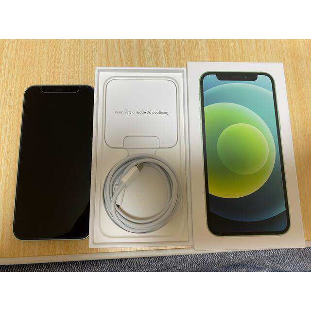 特別価格 Apple グリーン simフリー 64gb iPhone12mini - スマートフォン本体