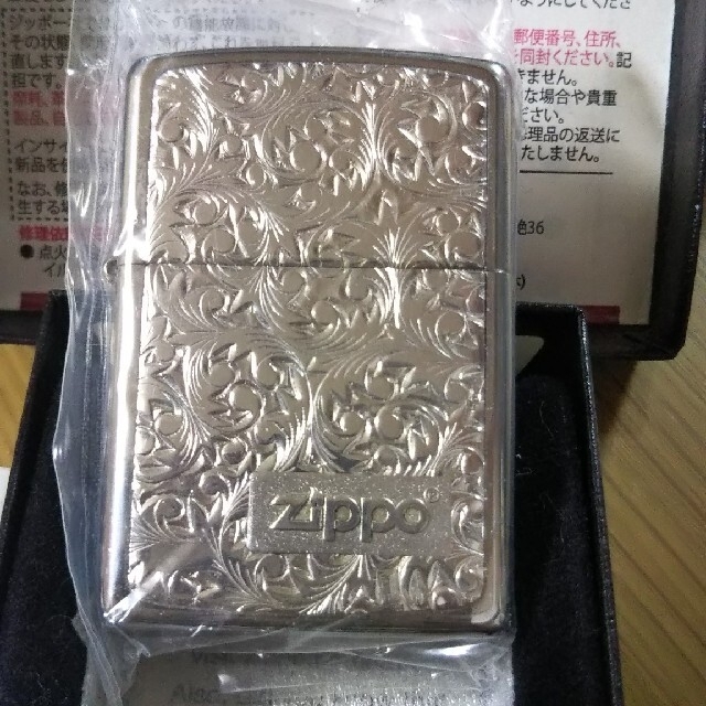 ZIPPO(ジッポー)のジッポライター純銀 メンズのファッション小物(タバコグッズ)の商品写真