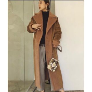 アメリヴィンテージ(Ameri VINTAGE)の【新品タグ付き】BLANKET LIKE FAKE MOUTON COAT(ムートンコート)