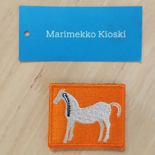 マリメッコ(marimekko)の値下げ‼️【新品】マリメッコ kioskiワッペン ムスタタンマ(その他)