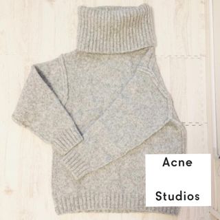 アクネ(ACNE)の美品　acne studious  アクネ  ビッグタートルネックセーター(ニット/セーター)