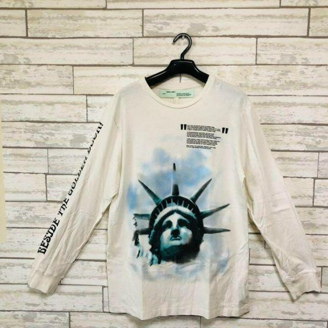 希少サイズ OFF WHITE LIBERTY T-SHIRT 自由の女神 | www.jarussi.com.br