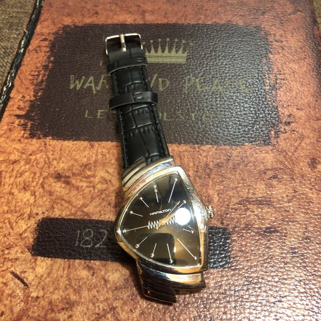 超歓迎  一気に値下げ！最終価格 良好品 ハミルトン ベンチュラ シルバー 腕時計(アナログ)