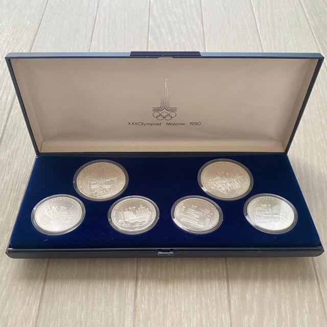 オリンピックモスクワオリンピック  1980 記念コイン 6枚セット