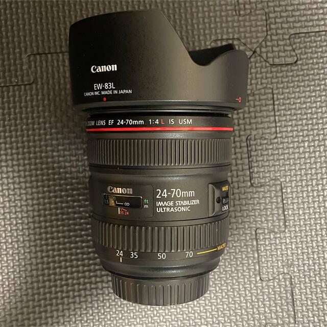 美品 プロテクター付き CANON EF 24-105mm F4L IS USM