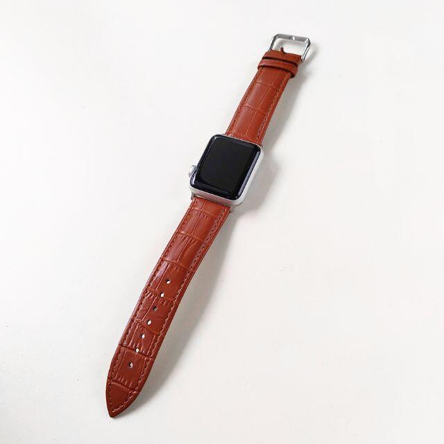 Apple Watch アップルウォッチ用 バンド レザー 革 38/42mm メンズの時計(腕時計(デジタル))の商品写真