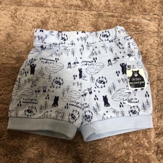 アカチャンホンポ(アカチャンホンポ)の90サイズ　くまさん柄　ショートパンツ(パンツ/スパッツ)