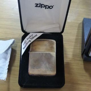 ジッポー(ZIPPO)のシルバージッポライター(タバコグッズ)