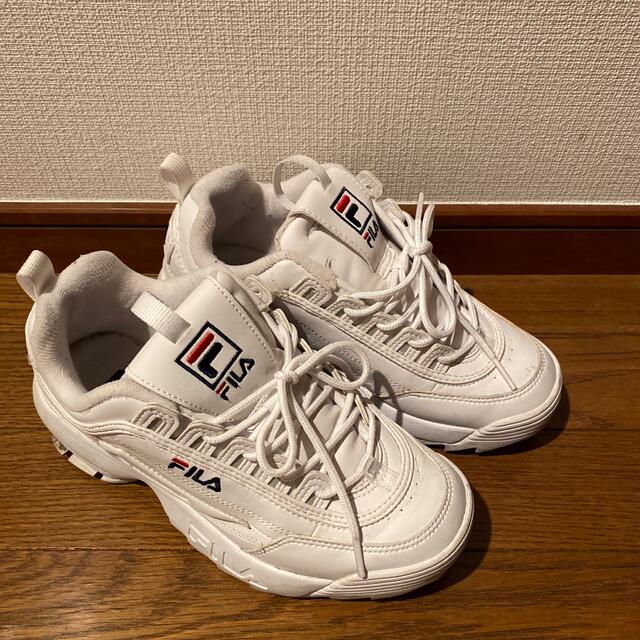 FILA(フィラ)の【無料ok】FILA スニーカー　厚底 24.5センチ レディースの靴/シューズ(スニーカー)の商品写真