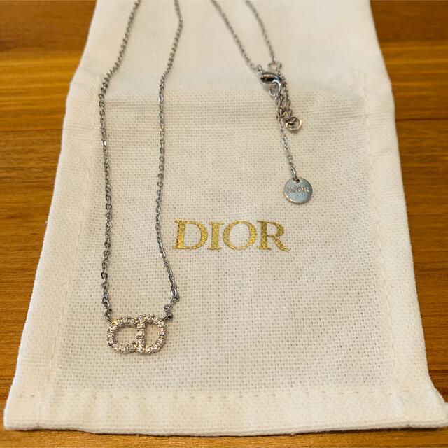 Dior(ディオール)のぽよ様　CLAIR D LUNE ネックレス　シルバー レディースのアクセサリー(ネックレス)の商品写真