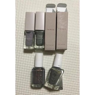 THREE ネイルポリッシュ X43 X46 essie 1158 1119(マニキュア)