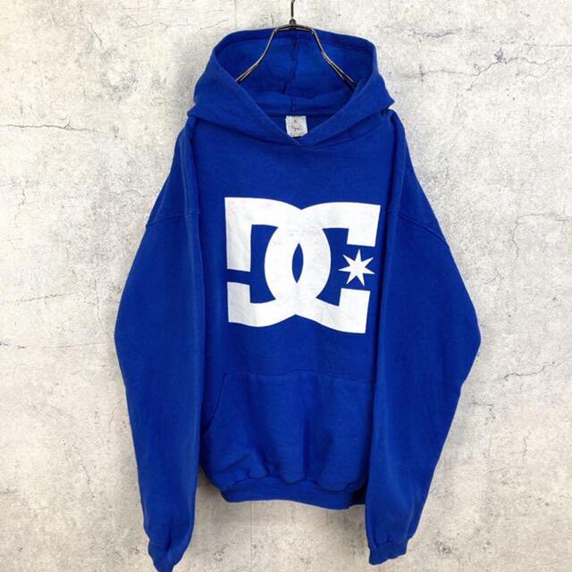 DC SHOES(ディーシーシューズ)の希少 90s DCシューズ パーカー ビッグプリント ビッグシルエット メンズのトップス(パーカー)の商品写真