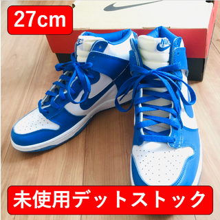 ナイキ(NIKE)の【1998年製 初期復刻 27】NIKE DUNK HIGH ケンタッキー(スニーカー)