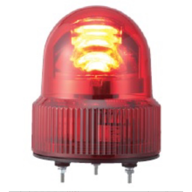 安値 R 赤 パトライト 小型回転灯 Φ100 SKH-100EA-R