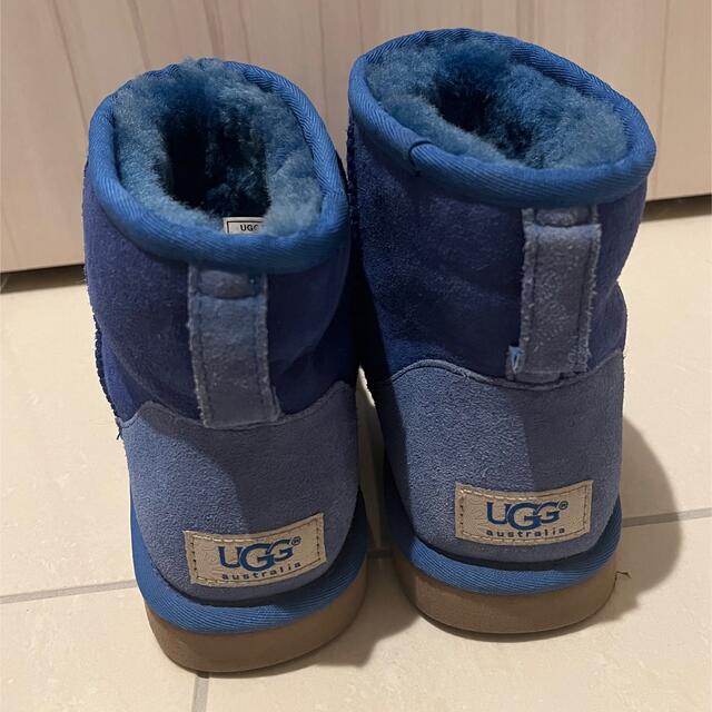 UGG(アグ)のUGG ショート　ブルー　25cm US8 箱なし　 レディースの靴/シューズ(ブーツ)の商品写真