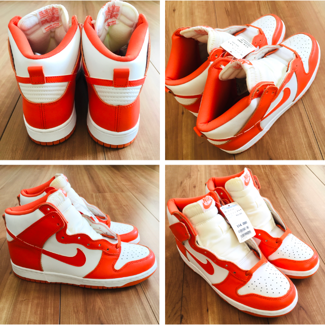 NIKE(ナイキ)の【1998年 初期復刻 27.5】NIKE DUNK HIGH シラキュース メンズの靴/シューズ(スニーカー)の商品写真