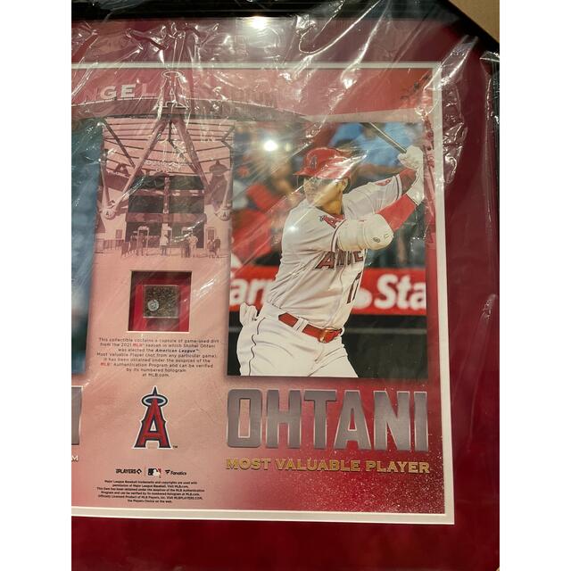 世界に250枚】大谷翔平 フォトフレーム 土(ダート)入り エンゼルス WBC-